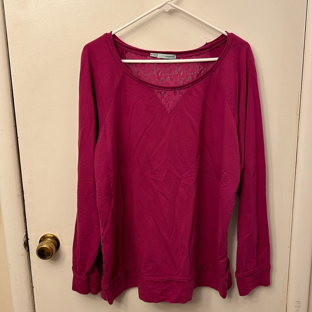 Maurice’s Women’s Top Fuchsia Size XXL